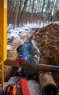 Подключение абонентов в рамках социальной газификации в муниципалитете продолжается