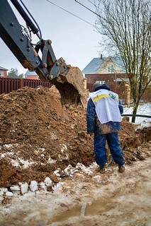 Второй этап соцгазификации деревни Хаустово в Одинцовском округе завершится к 28 апреля