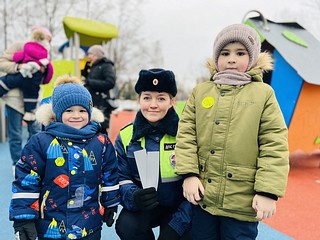 Одинцовские Госавтоинспекторы провели профилактическую акцию «Безопасный двор»