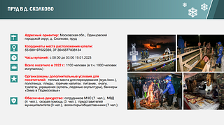 Пруд в д. Сколково