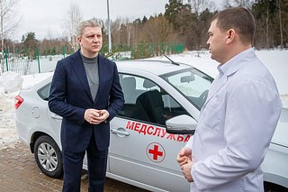 Глава Одинцовского округа отметил, что новый транспорт будет обслуживать неотложные вызовы