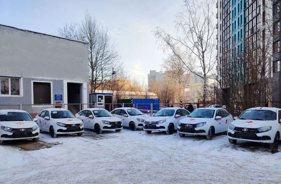 В рамках региональной программы Одинцовская областная больница получила 19 новых автомобилей, Январь