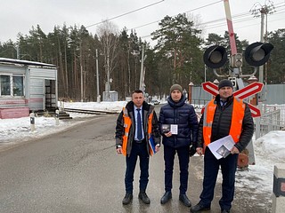 Очередное профилактическое межведомственное мероприятие прошло на Усовской железнодорожной ветке