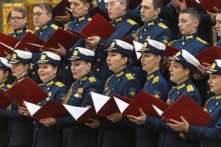 Второй Рождественский хоровой собор прошёл 15 января в Главном храме Вооружённых Сил России