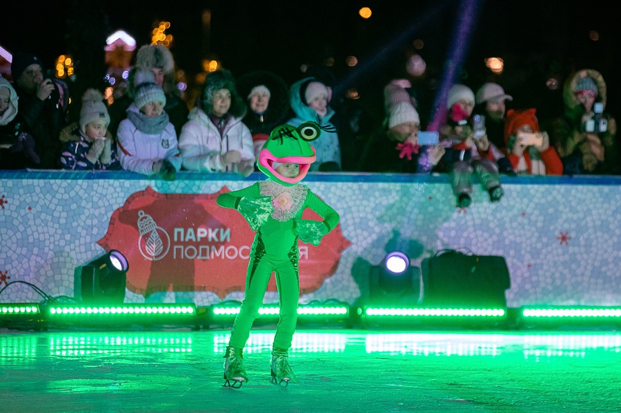 В Одинцовском городском округе более 6000 зрителей смогли увидеть ледовую сказку «Царевна-лягушка» в исполнении артистов ледовой программы Татьяны Навки, Январь