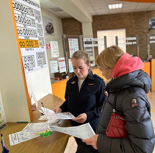 Беседа прошла в рамках социального раунда «Маленький пассажир- большая ответственность!»