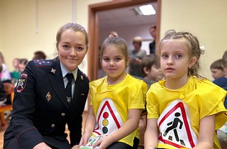 Дети приняли участие в викторине на знание правил дорожного движения