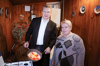 Ход социальной газификации деревни Богачёво проверил Андрей Иванов