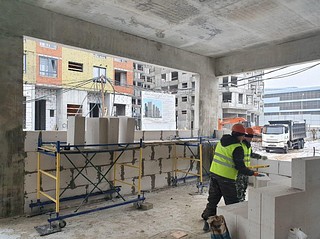 Возведение каркаса детского сада в посёлке Новоивановское завершили в Одинцовском округе