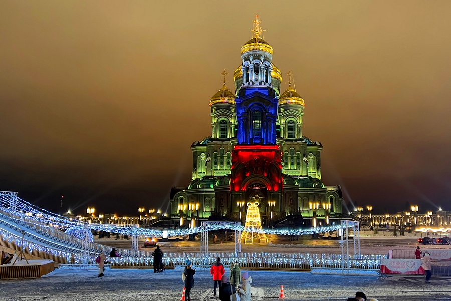 Фестиваль «Наша зима» в Музейно-храмовом комплексе Минобороны РФ посетило более 550 тысяч человек, Февраль