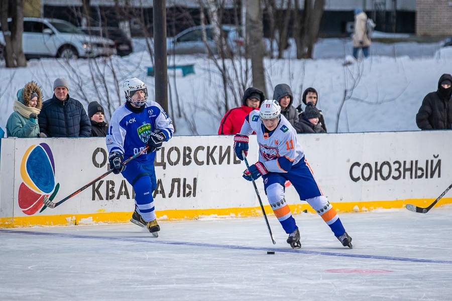 Хоккей текст 11, Хоккейная команда главы Одинцовского округа «Армада» победила в команду «Олимп» со счётом 10:5