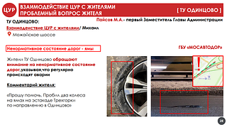 Взаимодействие с жителями