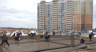 Началось устройство фундамента для школы на 1100 мест в Звенигороде