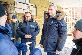 Объект, на который вышел инвестор, осмотрел глава Одинцовского округа Андрей Иванов