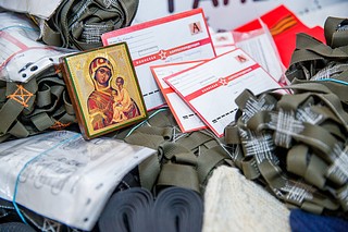За полгода деятельности общими усилиями волонтеров групп «ЖИВИ!» и «Золотые руки Ангела» адресно отправлены десятки партий гуманитарной помощи мобилизованным Одинцовского округа, казакам, военнослужащим различных подразделений
