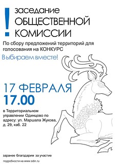 В городе Одинцово с помощью голосования выберут территорию развития