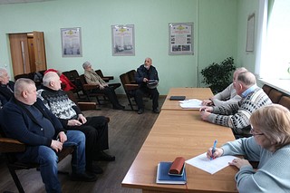 На заседании утвердили план работы на первое полугодие текущего года