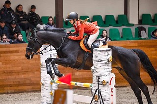 Одинцовские спортсменки завершили командный турнир по конкуру с бронзой