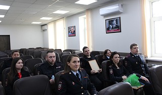 Начальник УМВД по Одинцовскому округу поблагодарил личный состав экспертно-криминалистического центра за тяжёлый и кропотливый труд