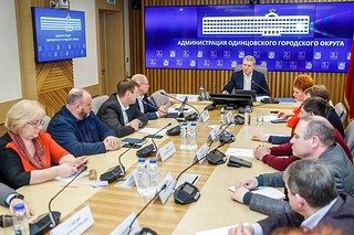 Андрей Иванов провел совещание по содержанию дворовых территорий в Одинцовском округе в зимний период
