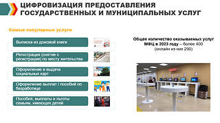 Цифровизация предоставления государственных и муниципальных услуг