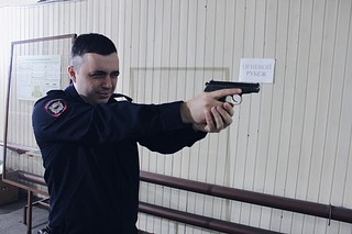 Одинцовские полицейские провели соревнования по стрельбе из боевого оружия