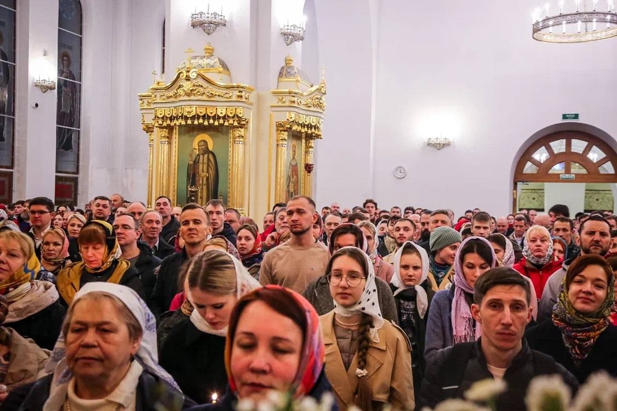 Почти 30 000 жителей посетили Пасхальные богослужения в Одинцовском округе, Почти 30 000 жителей посетили Пасхальные богослужения в Одинцовском округе