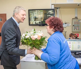 Андрей Иванов поздравил врачей Одинцовской скорой помощи с профессиональным праздником
