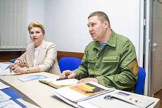 Секретарь одинцовского отделения «Единой России», глава городского округа Андрей Иванов провел личный прием в местном штабе партии на Можайском шоссе