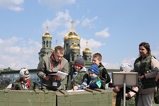 В Музейно-храмовом комплексе ВС РФ в Кубинке прошла игра, посвященная войскам ПВО
