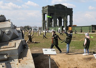 В Музейно-храмовом комплексе ВС РФ в Кубинке прошла игра, посвященная войскам ПВО