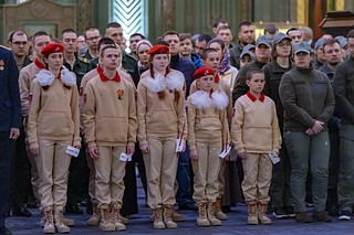 Праздник Воскресения Христова отметили в Главном храме ВС РФ