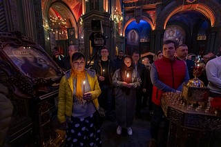 Праздник Воскресения Христова отметили в Главном храме ВС РФ