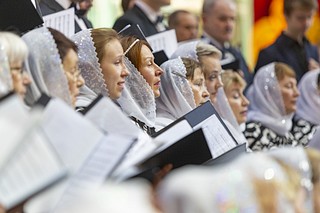 В Главном храме Вооружённых Сил России прошёл II Пасхальный хоровой собор