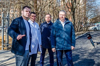 Андрей Иванов проверил готовность к открытию Центра диспансеризации «Здоровье Подмосковью» в Одинцово