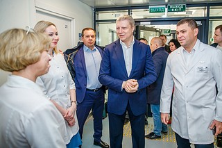 Андрей Иванов проверил готовность к открытию Центра диспансеризации «Здоровье Подмосковью» в Одинцово