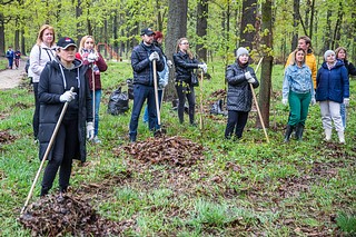 Субботник в парковой зоне Одинцово