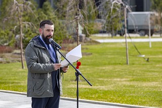 Одинцовские поисковики принимали участие в церемонии открытия областной «Вахты памяти 2023»