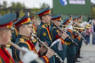 В Музейно-храмового комплексе ВС РФ Минобороны России дан старт седьмому сезону программы «Военные оркестры в парках»