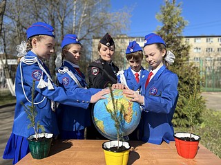 Одинцовские Госавтоинспекторы и ЮИДовцы присоединились к Международному дню Земли