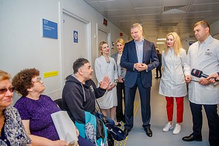 Андрей Иванов ознакомился с работой Центра диспансеризации «Здоровье Подмосковью» в Одинцово