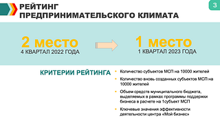 Рейтинг предпринимательского климата