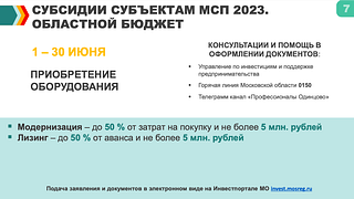 Субсидии субъектам МСП 2023. Областной бюджет
