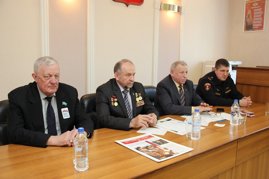 УМВД текст 1, В Одинцовском округе состоялось выездное заседание Совета ветеранов войск правопорядка
