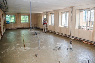 В Одинцовском округе продолжается капитальный ремонт Старогородковской специальной школы имени А. В. Фурагиной
