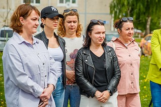 Глава Одинцовского городского округа Андрей Иванов совместно с заместителями, представителями местного территориального управления Никольское и председателем Общественной палаты муниципалитета встретился с инициативными жителями поселка Старый городок по вопросу благоустройства центрального сквера