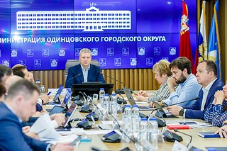 Старт ремонта флагманского здания Одинцовской областной больницы — Хирургического корпуса — обсудили на еженедельном рабочем совещании главы Одинцовского городского округа Андрея Иванова