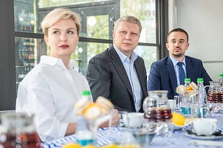 Андрей Иванов обсудил с предпринимателями вопросы, связанные с работой летних кафе