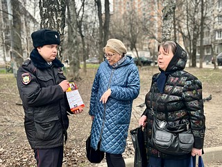 В Одинцовском округе полицейские провели профилактическую акцию «Осторожно, мошенники!»