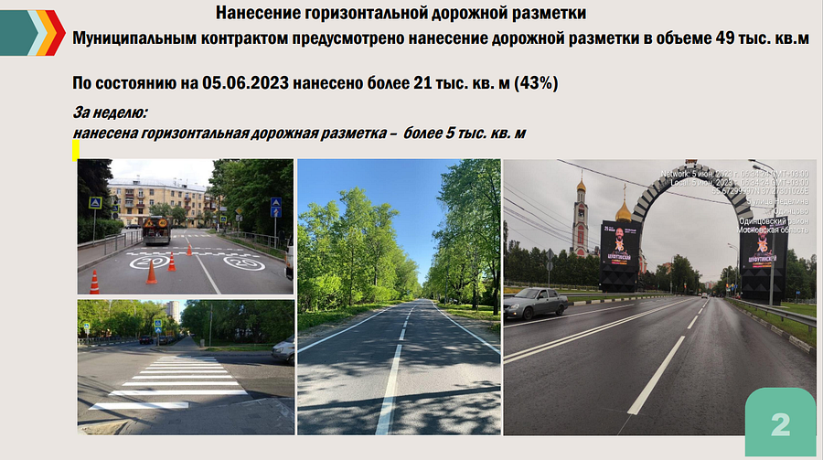 Дороги текст 2, Ямочный ремонт в Одинцовском округе полностью завершится к 1 июля